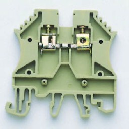 PEK series of DIN rail terminals from 0.5 to 50mm cable sizes 